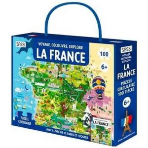 Sassi Puzzle 100 pièces : La France