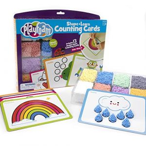 Learning Resources Activit&eacute; de pr&eacute;paration pr&eacute;scolaire des formes et du calcul Playfoam, ressources maternelle, pate a modeler, truc satisfaisant, objet satisfaisant, montessori 3+ ans