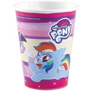 Image de 8 Gobelets en carton My Little Pony 250 ml