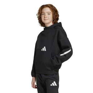 Adidas Sweat z.n.e. hd enfant noir/blanc