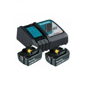 Image de Makita Kit batteries 18V 2 x 6,0 Ah Li-Ion battere et un chargeur - 199480-6