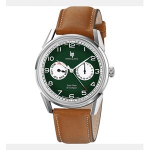 Lip Montre Homme Himalaya Blanc, Vert 671674 Gris - Couleur Gris - Taille Taille unique