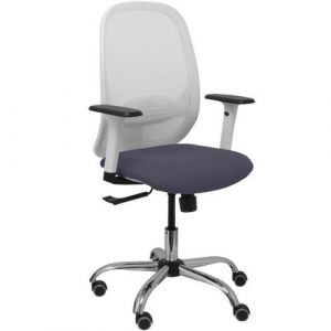 Chaise de Bureau P&C 354CRRP Blanc Gris foncé