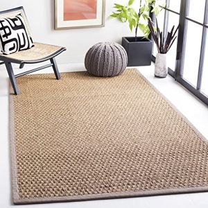 Tapis Herbe de mer Marine/Gris 150 X 245