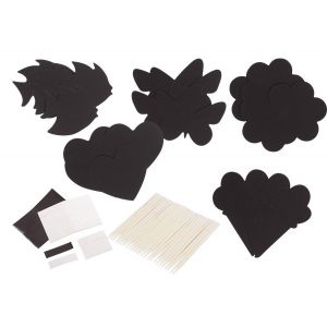 Eduplay Set de 25 cartes magiques à gratter en 5 formes