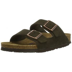 Image de Birkenstock Arizona SFB, Sandales Bout Ouvert Hommes, Marron Mocca, 43 EU