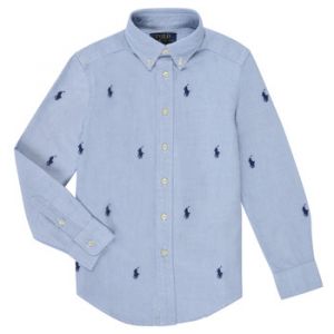 Ralph Lauren Chemise enfant Polo - Couleur 8 ans,10 / 12 ans,14 / 16 ans,18 / 20 ans - Taille Bleu