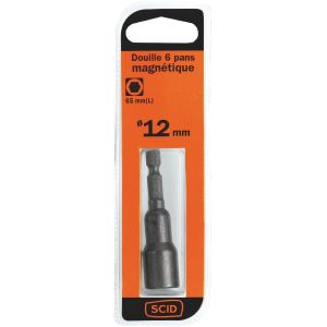 SCID 764191 - Douille 6 pans magnétique 12 mm