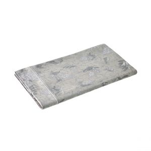 Blanc des vosges Drap plat LUPINS BOURDON MECHE Argenté