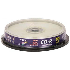 Fujifilm CD-R 700 Mo 4-12X 80min (spindle x10)