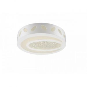 Globo &Eacute;clairage plafonnier DEL 21 watts luminaire plafond lampe d&eacute;cor cristal chambre