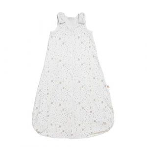 Ergobaby Gigoteuse Bebe 0-6 Mois Lunes d'argent, Grenouillere enfant, Sac de Couchage Bebe Fille Garçon, Coton TOG 0.5