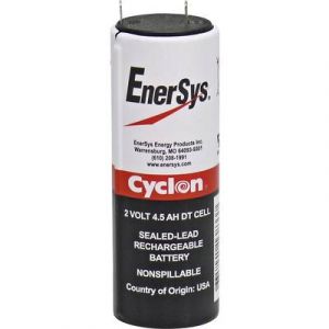 Enersys Batterie au plomb 2 V 4.5 Ah Hawker Cyclon DT plomb (AGM) (&Oslash; x h) 34 mm x 103 mm connecteur plat 4,8 mm sans ent