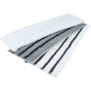 Vhbw 3x Housses compatible avec Kärcher SC 5 EasyFix Iron Plug nettoyeur à vapeur - gris / blanc