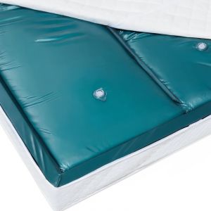 Beliani Matelas &agrave; eau dual - haute qualit&eacute; - 180x200 cm - stabilisation forte