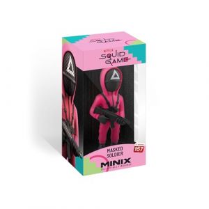 Minix Figurine soldat masqué, garde triangulaire Squid Game