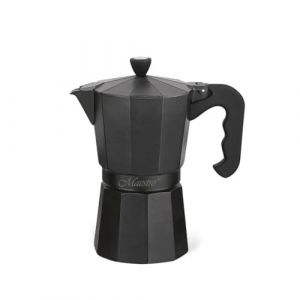 Maestro Feel Cafetière italienne MR-1666 Noir Aluminium 300 ml 6 tasses