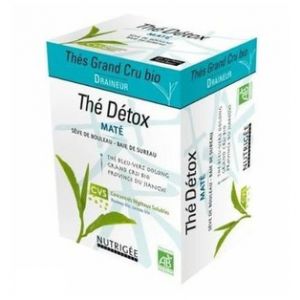 Nutrig&eacute;e Th&eacute; d&eacute;tox au Mat&eacute; - Bo&icirc;te de 30 sachets