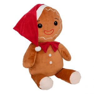 Peluche pain epice Marron