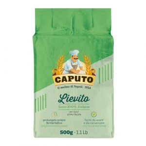 Caputo Levure s&egrave;che italienne Lievito pour pizza et panification - Sachet de 500g