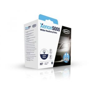 2 AMPOULES H7 12V 55W XENON5000 HAUTE PERF (BLISTER) RING