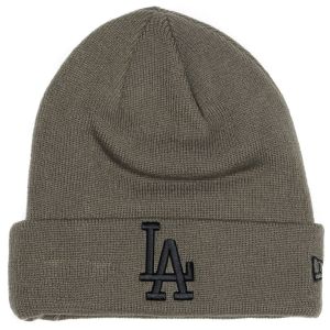 New era Bonnet à revers Los Angeles Dodgers Essential - vert olive/noir - TU