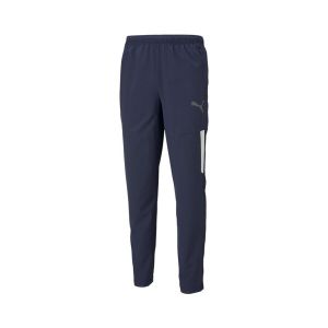 Puma Teamliga Sideline- Pantalon de surv&ecirc;tement - Homme - Bleu (Peacoat Black White) - XXL
