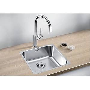 Image de Blanco Supra 400-IF Inox Inox Brossé Vidage Automatique