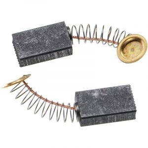Vhbw 2x Balais de charbon pour moteur 22,8 x 13 x 6,5mm compatible avec ELU PS 374 A, PS 374 B, PS 374 QS outil électrique