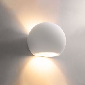 Millumine Applique Boule En Platre Jessy