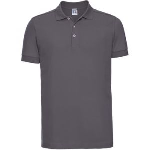 Russell Polo manches courtes - Homme (2XL) (Gris foncé) - UTBC3257
