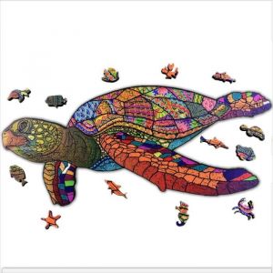 Acropaq-PUZA4T Puzzle, PUZA4T, Turtle, A4