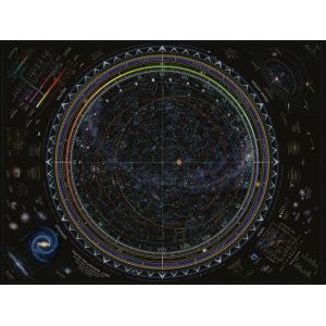Ravensburger Puzzle 1500 pièces Carte De L'univers