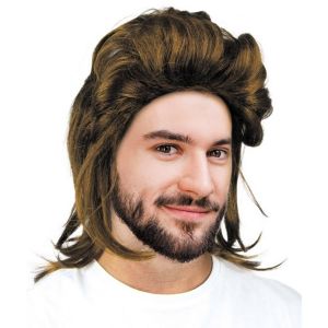 Ruedelafete Perruque Mulet brun