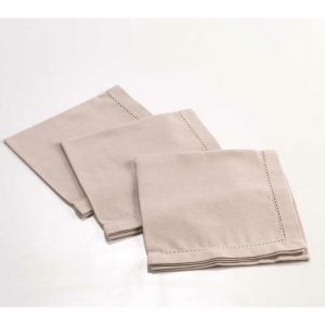 Image de 3 Serviettes de table Charlines lin