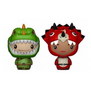 Funko Lots de 2 Mini Figurine Pint Sized Heroes - Fortnite - Rex & Tricera Ops