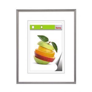 Hama Cadre en plastique "D&eacute;cor Sevilla", gris mat, 10 x 15 cm (66455)