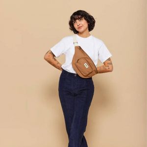 Sac banane XL Sofia 43cm Cannelle