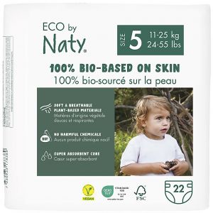 Eco by Naty Babypflege Windeln: Gr&ouml;&szlig;e 5