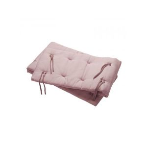 Image de Leander Tour de lit linea/luna en coton bio, rose pastel