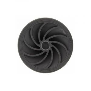 Cale porte amovible conique sans fixation en caoutchouc diamètre 118 mm - gris CADAP
