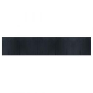 VidaXL Tapis Rectangulaire Gris 100x500 Cm Bambou