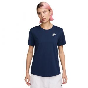 Nike Club SS T-Shirt pour Femme Midnight Navy L