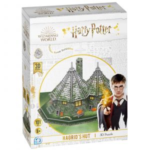 University Games Harry Potter Hagrid's Hut Puzzle 3D, 08482