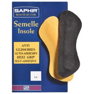 Saphir Anti-glissoir moyen - cuir noir - 1 paire - Accessoire Chaussure