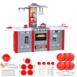 Molto Cuisine des enfants Master Kitchen Electronic XL + Set de Cuisine