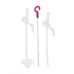 B.Box Replecement Straws + Cleaner paille en silicone 3 pcs