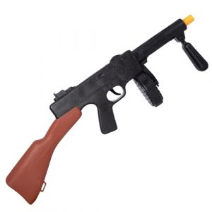 P'tit Clown Re15533 - Mitraillette Sulfateuse De Gangster 50cm