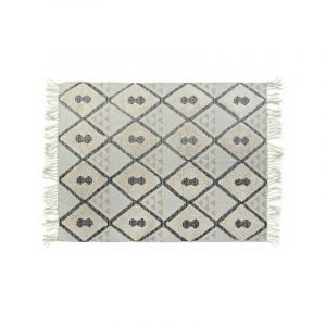 Tapis DKD Home Decor Beige Moderne (120 x 180 x 1 cm)