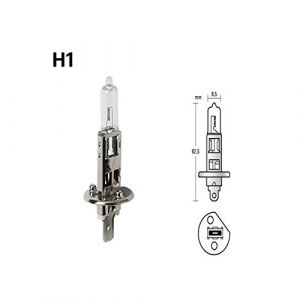 Peraline Ampoule H1 12 Volt 55W Culot P14,5S Feu de Croisement Feu de Route